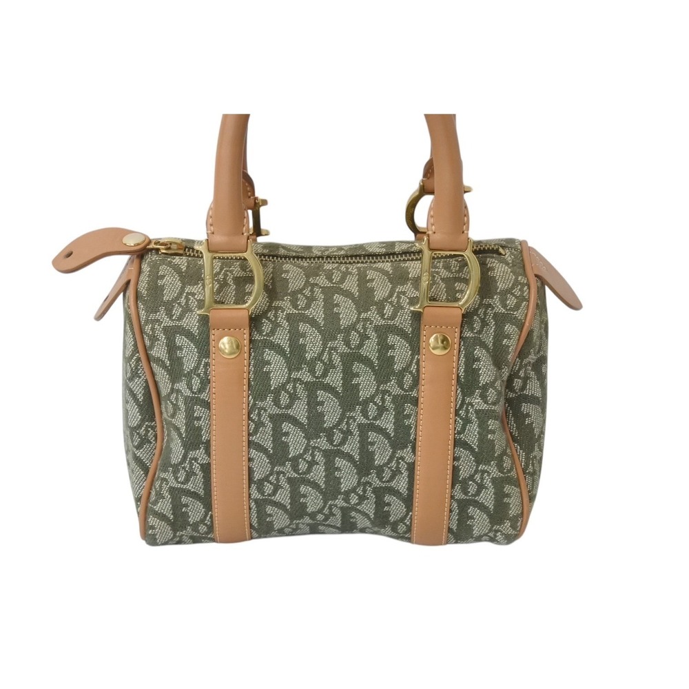 Dior Khaki Speedy Boston Green Trotter Bag Christian